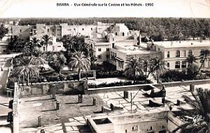 Biskra - Vue Generale sur Casino et Hotels - 1960